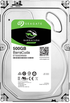 Жорсткий диск Seagate BarraCuda HDD 500GB 7200rpm 32MB ST500DM009 3.5 SATA III