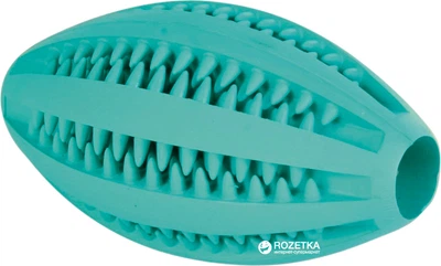 Игрушка для собак Мяч регби Denta Fun Mintfresh Trixie 3290 11 см (4011905032900)