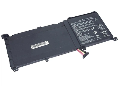 Аккумуляторная батарея для ноутбука Asus C41N1416-4S1P ZenBook Pro UX501VW 15.2V Black 3950mAh OEM