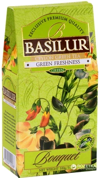 Чай зеленый рассыпной Basilur Букет Зеленая свежесть 100 г (4792252100268)