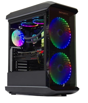 Персональный компьютер Expert PC Ultimate (I9600K.32.H2S12.2070S.761W); Intel Core i5-9600K (3.7 - 4.6 ГГц) / ОЗУ 32 ГБ / HDD 2 ТБ + SSD 1.21 ТБ / NVIDIA GeForce RTX 2070 Super 8 ГБ / без ОП / LAN / Windows 10 Home / черный