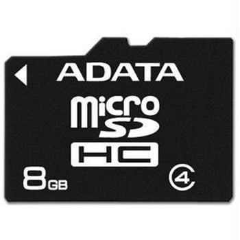 Карта памяти MicroSDHC 8GB A-Data Class 4 (AUSDH8GCL4-R)