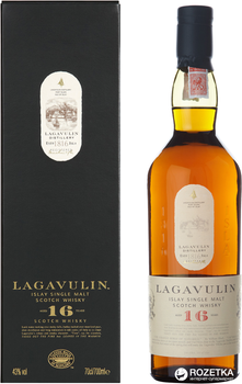 Віскі Lagavulin 16 років витримки 0.7 л 43% (5000281005409)