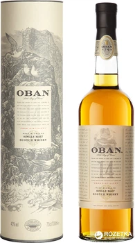 Віскі Oban 14 років витримки 0.7 л 43% (5000281005447)