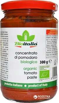 Томатная паста Bioitalia 300 г (8024046338011)