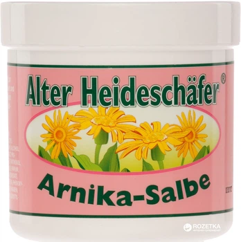 Протизапальна і протинабрякова мазь з арніки Alter Heideschafer 250 мл (4075700044452)