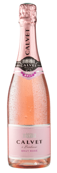 Вино ігристе Calvet Cremant de Bordeaux Brut рожеве брют 0.75 л 10.5% (3500610065767)