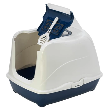 Туалет для кішок Moderna Flip Cat 50х39х37 см Чорничний C230331 (5412087007950)
