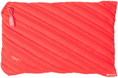 Пенал Zipit Neon Jumbo Glowing Peach Персиковый (ZTJ-NN-2)