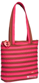 Женская сумка Zipit Premium Tote/Beach Fuchsia & Deep Brown (ZBN-1/7290103192198)