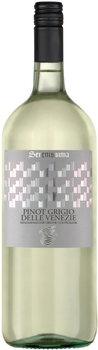 Вино Serenissima Pinot Grigio Delle Venezzie біле сухе 1.5 л 12% (816805020101_8003030002039)