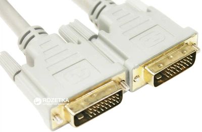 Кабель PowerPlant DVI-D 24M-24M 1.5 м (KD00AS1283)