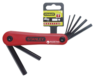 Набор ключей шестигранных Stanley 1.5-6 мм (4-69-261)