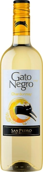 Вино Gato Negro Chardonnay белое сухое 0.75 л 13.5% (7804300120641)