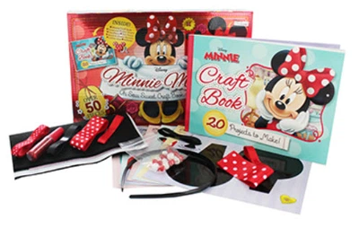 Minnie Makes Craft Book and Kit - (9781472393500)