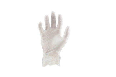 Перчатки Алиско - медицинские (белые) (M) (в пачке 100 перчаток) (mirza-029)