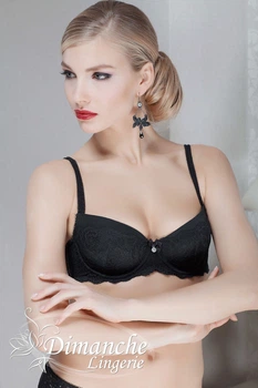 Бюстгальтер push-up Dimanche Lingerie 70C Чёрный (Nero) (44631)