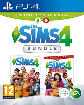 Sims 4 + Cats and Dogs (PS4, русские субтитры)