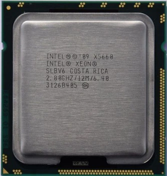 Процессор S1366 Xeon X5660 12x2.8-3.2 GHz -Б/У