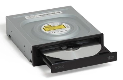 Оптичний привід внутрішній DVD+/-RW HITACHI-LG GH24NSD5 SATA bulk Black Super Multi DVD Rewriter