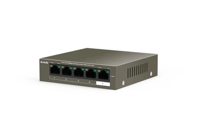 Комутатор Tenda TEF1105P-4-38W 5-портовий PoE 38 Вт