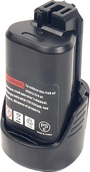 Акумулятор для інструментів PowerPlant для Bosch GD-BOS-10.8(B) 12 В Li-Ion 2 Aч (DV00PT0002)