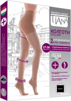 Колготы 340 Den женские теплые Tiana 890 антиварикозные 5 р Черные (4820192750776)
