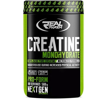 Креатин Real Pharm Creatine Monohydrate, 500 грамм - Без вкуса