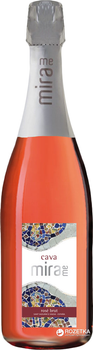 Вино ігристе Mirame Cava рожеве брют 0.75 л 11.5% (8426998267522_842699826758_8437026830083)