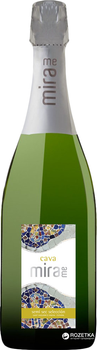 Вино ігристе Mirame Cava біле напівсухе 0.75 л 11.5% (8426998267515_8437026830076)