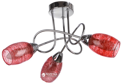 Люстра Brille LK-535C/3 E14 RED (26-112)