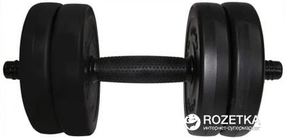 Гантель набірна Newt Rock Pro композитна в пластиковій оболонці 5.5 кг (NE-PL-G-005)