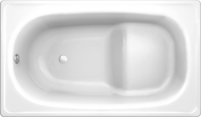 Ванна сталева KOLLER POOL 105x70E з сидінням