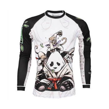 Рашгард с длинным рукавом Tatami Fightwear Gentle Panda (XL) Принт