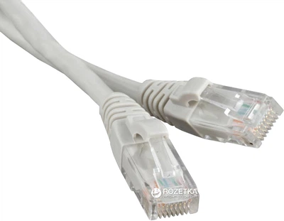 Патч-корд Atcom CAT5e RJ45 UTP 10 м Сірий (9167)