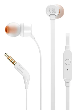 Навушники JBL T110 White (JBLT110WHT) Офіційна гарантія виробника!