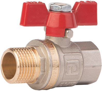 Кран шаровой FADO Classic PN40 15 1/2'' НВ, KN11