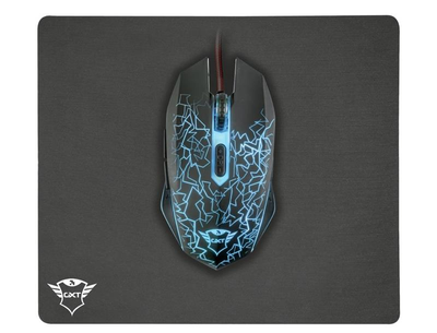 Мышь Trust GXT 783 Izza(22736) Black USB + коврик