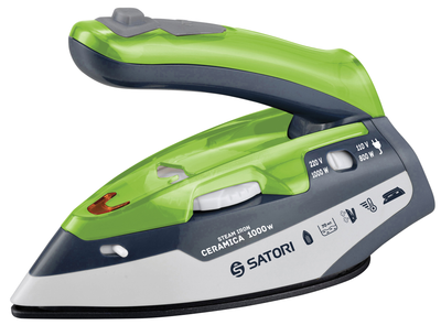 Праска Satori SI-1010 GR 1100 Вт Сірий/ Зелений