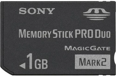 Карта памяти MStik Pro Duo 1Gb Sony copy