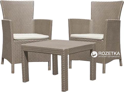 Набір меблів Allibert Rosario balcony Cappuccino (8711245130446)