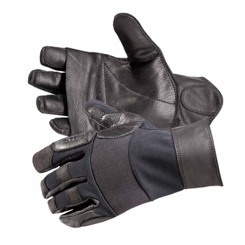 Тактические перчатки для спуска по веревке 5.11 Fastac2 Repelling Gloves 59338 Large, Чорний