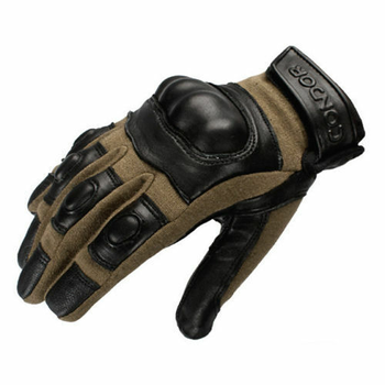 Тактичні сенсорні рукавички тачскрін Condor Syncro Tactical Gloves HK251 Large, Тан (Tan)