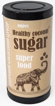 Сахар кокосовый Jaggery коричневый 400 г (4820143681951)