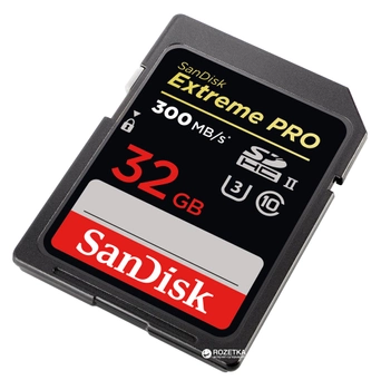 SanDisk SDHC Extreme Pro 32GB C10 UHS-II U3 (SDSDXPK-032G-GN4IN)