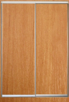 Шкаф купе Luxe Studio Стандарт-2 ДСП 1000x2000x450 двухдверный (82785)