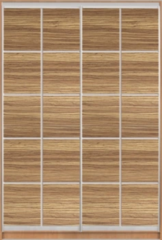 Шкаф купе Luxe Studio Классик-1 ДСП-4 1200x2000x450 двухдверный (69082)