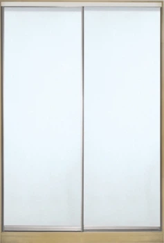 Шкаф купе Luxe Studio Классик-1 Зеркало с Пескоструем 1100x2300x600 двухдверный (76445)
