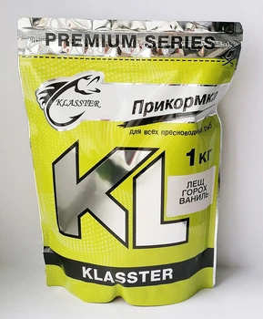 Прикормка Klasster Premium Лящ-ванільний горох 1 кг