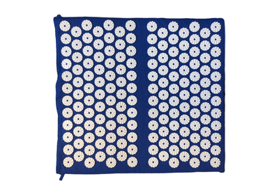 Акупунктурный массажный коврик для ног (аппликатор Кузнецова) Rao 45*42 см Синий